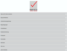 Tablet Screenshot of hacklco.at